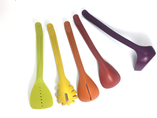 Conjunto de utensílios de cozinha de nylon certificados ISO9001 para ferramentas de cozinha de mesa de cozinha
