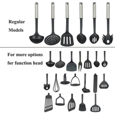Utensílios de cozinha e utensílios de mesa com logotipo de impressão de seda e maquinário de colher de nylon