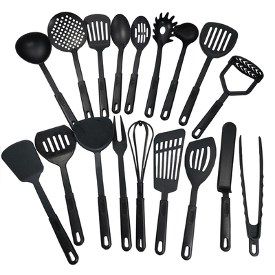 Ferramentas de cozinha utensílios de cozinha conjunto de 18 Pcs jardim plástico itens domésticos com alça de PP