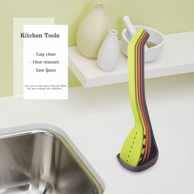 Acessórios de cozinha e jardim utensílios de cozinha antiaderentes de material de nylon