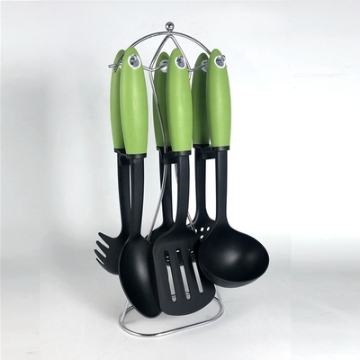 Utensílios de cozinha Conjunto de colheres de cozinha de nylon resistentes ao calor Turner Skimmer Pasta Server