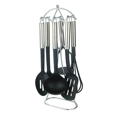 Sustentável 9 PCS Nylon Kitchen Tool Set para cozinhar Resistente ao calor até 210 graus