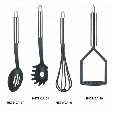 Sustentável 9 PCS Nylon Kitchen Tool Set para cozinhar Resistente ao calor até 210 graus