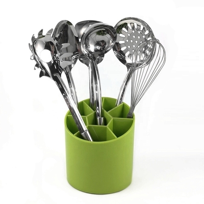 Sustentável 9 PCS Nylon Kitchen Tool Set para cozinhar Resistente ao calor até 210 graus