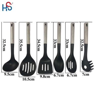 Conjunto de cozinha de cozinha de nylon de 7 peças aceito para cozinha sustentável e OEM