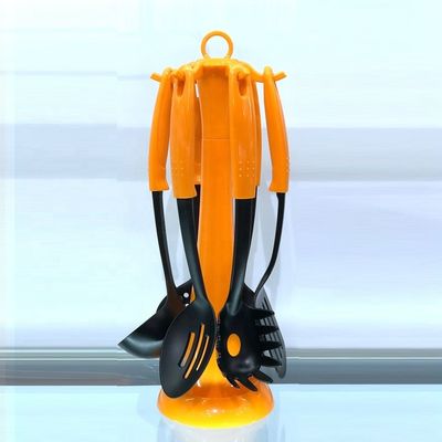 Conjunto de utensílios de cozinha de nylon resistentes a altas temperaturas