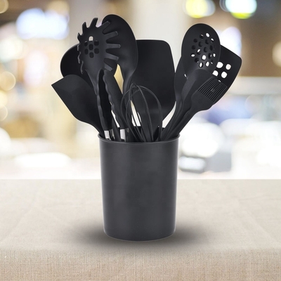 Utensílios de cozinha de silicone conjunto Ferramentas de cozinha antiaderente para cozinheiros domésticos e profissionais