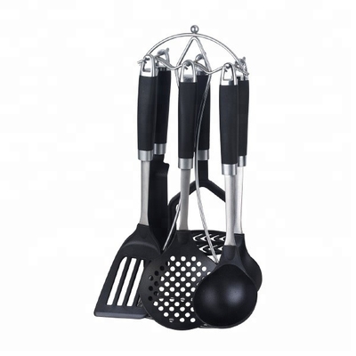 Logotipo personalizado Ferramentas de cozinha aceitáveis de plástico Nylon Smart Food Gadget de cozinha