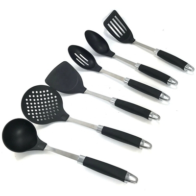 Logotipo personalizado Ferramentas de cozinha aceitáveis de plástico Nylon Smart Food Gadget de cozinha