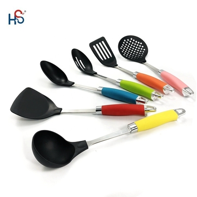 Logotipo personalizado Ferramentas de cozinha aceitáveis de plástico Nylon Smart Food Gadget de cozinha