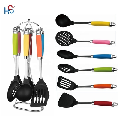 Logotipo personalizado Ferramentas de cozinha aceitáveis de plástico Nylon Smart Food Gadget de cozinha