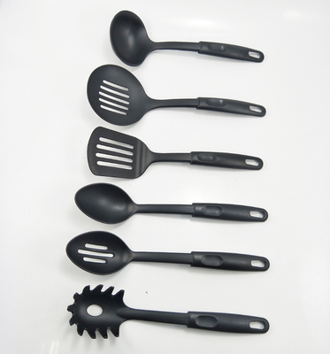 Conjunto de utensílios de cozinha multifunção de 6 peças de nylon personalizado