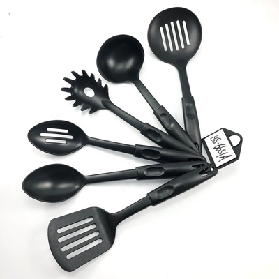 Conjunto de utensílios de cozinha multifunção de 6 peças de nylon personalizado
