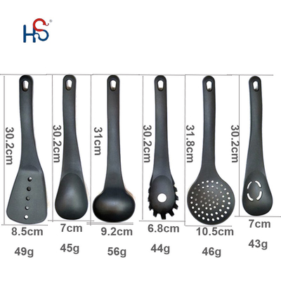 Conjunto de utensílios de cozinha certificados ISO9001 para assar Espatulas e aparelhos de silicone não pegajoso