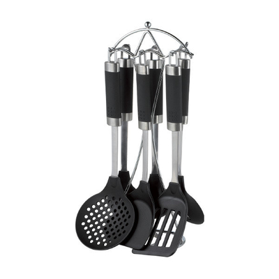 Utensílios de cozinha sustentáveis Conjunto de colheres Turner com ranhuras para acessórios de cozinha doméstica