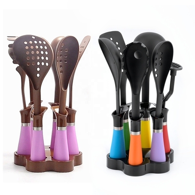 Home Kitchen Set de ferramentas de cozinha de nylon Kitchen Set de utensílios de cozinha antiaderente com certificação ISO9001