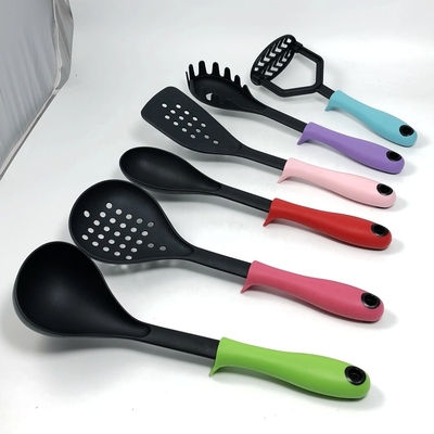 Eco-Friendly Solid Spoon Food Turner Spatula Slotted Spoon Whisk Acacia Silicon utensílios de cozinha