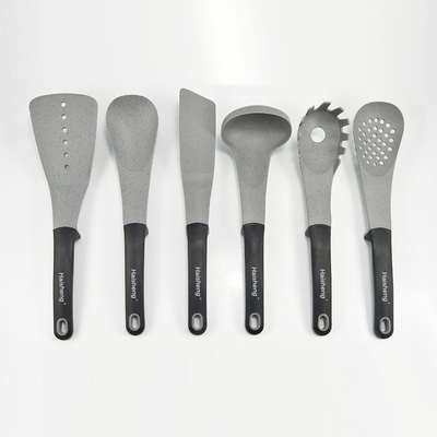 Conjunto de utensílios de cozinha não pegajoso com suporte de 7 peças e resistente ao calor até 480 ° F