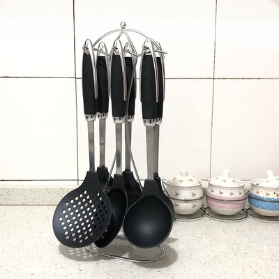 Ferramentas de cozinha de nylon não pegajoso de 7 pcs