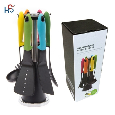 6 peças Ferramentas de cozinha clássicas de cor utensílios de cozinha utensílios de panificação conjunto de qualidade profissional