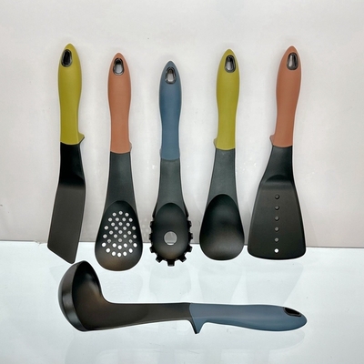 6 peças Ferramentas de cozinha clássicas de cor utensílios de cozinha utensílios de panificação conjunto de qualidade profissional