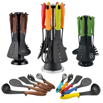 6 peças Ferramentas de cozinha clássicas de cor utensílios de cozinha utensílios de panificação conjunto de qualidade profissional