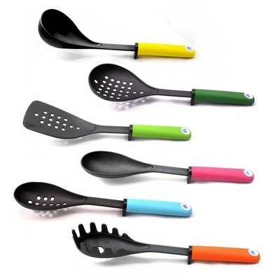Set de utensílios de cozinha de nylon de impressão de seda perfeito para ferramentas e acessórios de cozinha
