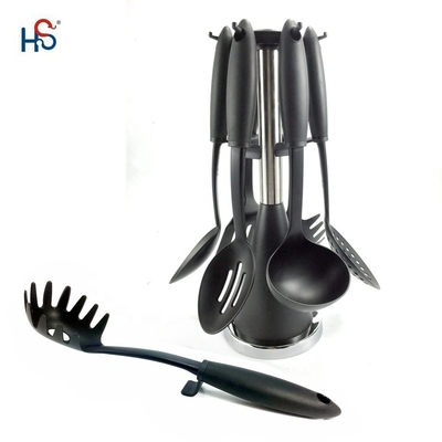 Conjuntos de utensílios de cozinha de nylon para cozinhar em casa Colheres Turner Skimmer Spatula Pasta Server