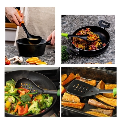 Haisheng Set de utensílios de cozinha 7pcs Incluindo utensílios de cozinha de nylon