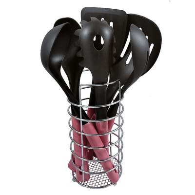 Colourful Handle Kitchen Utensil Set 7 Peças para cozinhar sustentável e ecológico