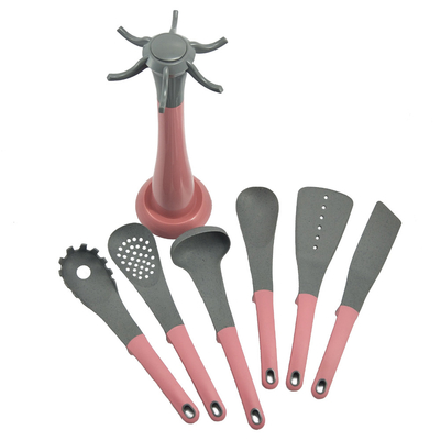 Utensílios e aparelhos de cozinha de nylon coloridos de qualquer cor para cozinhar sem aderência