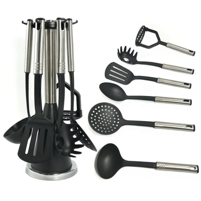 Ferramentas e equipamentos de cozinha utensílios de cozinha de nylon não adesivos conjunto com utensílios Tipo