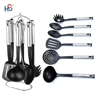 Ferramentas e equipamentos de cozinha utensílios de cozinha de nylon não adesivos conjunto com utensílios Tipo