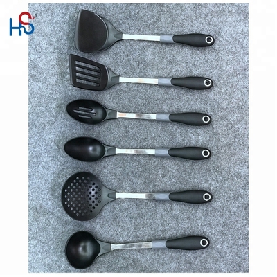 Set de utensílios de cozinha de 7 peças com máquina de lavar louça utensílios de nylon seguros e sem BPA