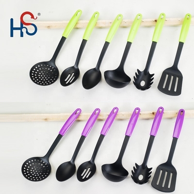 ABS Handle Non Stick Chef utensílios de cozinha para cozinha colorida e ecológica