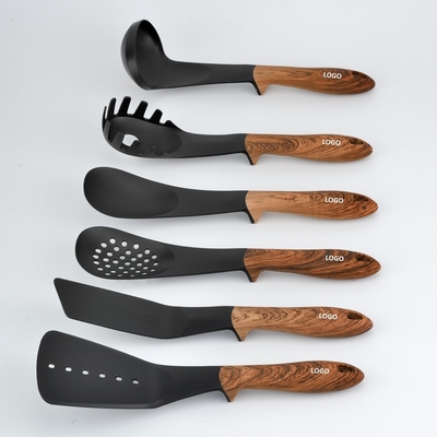 Conjunto de ferramentas de utensílios de cozinha não pegajosos sustentáveis Acessórios de dispositivos de cozinha resistentes ao calor