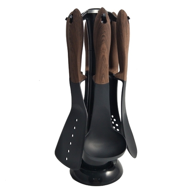 Conjunto de ferramentas de utensílios de cozinha não pegajosos sustentáveis Acessórios de dispositivos de cozinha resistentes ao calor