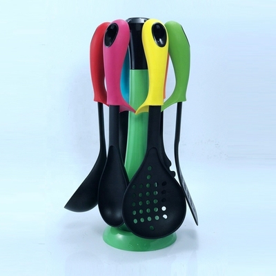 Ferramentas de cozinha antiaderentes a altas temperaturas de 210 graus para cozinha colorida e utensílios domésticos
