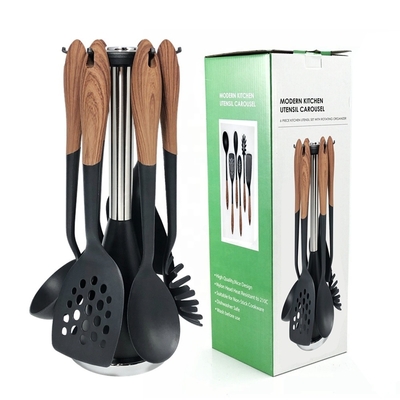 PA66 utensílios de cozinha de plástico para alta resistência a temperaturas e conveniência