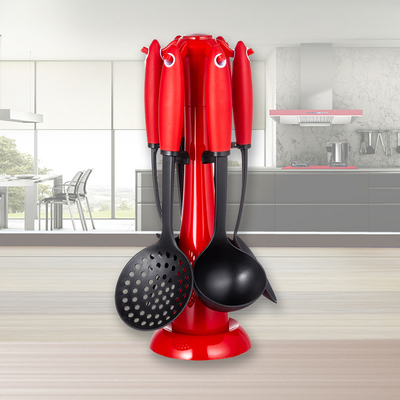 210pcs utensílios de cozinha conjunto com material de nylon resistente ao calor ferramentas de cozinha bonitas