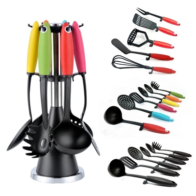 210pcs utensílios de cozinha conjunto com material de nylon resistente ao calor ferramentas de cozinha bonitas