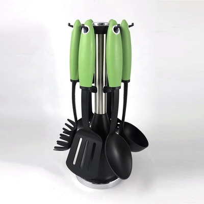 210pcs utensílios de cozinha conjunto com material de nylon resistente ao calor ferramentas de cozinha bonitas