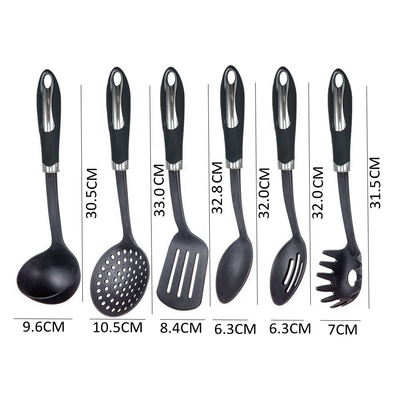 Ferramentas e aparelhos de cozinha antiaderentes de 7 peças para qualquer cor Acessórios de cozinha domésticos