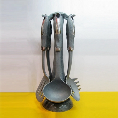 Ferramentas e aparelhos de cozinha antiaderentes de 7 peças para qualquer cor Acessórios de cozinha domésticos